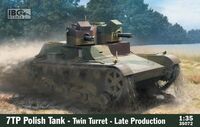 7TP Polish Tank - Twin Turret - Late Production