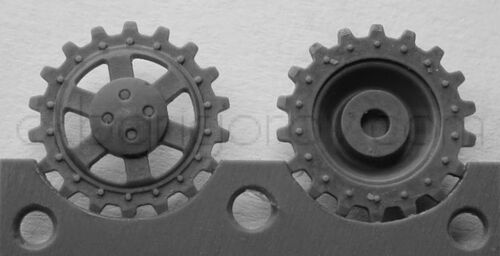 Sprockets for Pz.V Panther, 18 tooth type 1 (8 per set) - Image 1