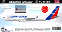 CUBANA CARGO TU-204 - Image 1