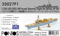 USS Forrest Sherman DDG-98 (Arleigh Burke Class Flight IIa) Detail Up Set (for Trumpeter 04528)