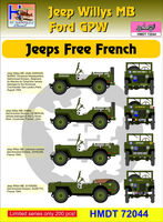 Willys Jeep MB/Ford GPW: Free French Jeeps