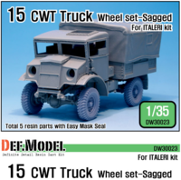 15 CWT Truck wheel set (for Italeri 1/35)