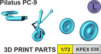 PC-9 - Wheels and Exhausts