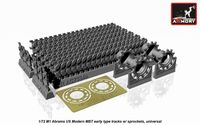 M1 Abrams series early type tracks, w/ drive wheels - Image 1