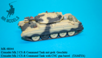 Crusader Mk.2 CS & Command Tank with CNC gun barrel